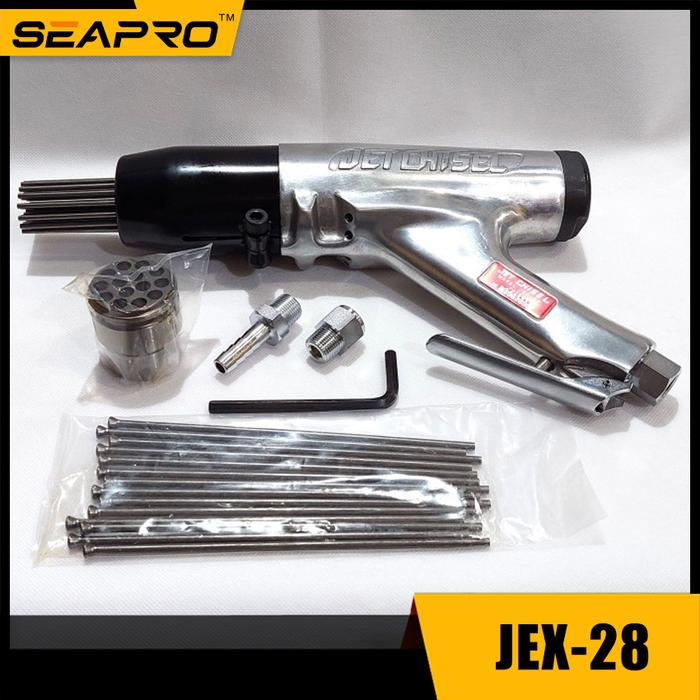 Jual Nitto Kohki Needle Scaler JEX-24/JEX-28 Jet Chisel Jarum Chipping ...