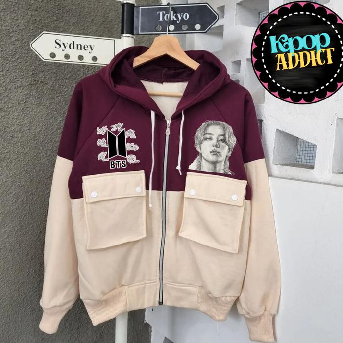 Bts Jacket Bts J Hope Hoodie Black Lucky Me I See Ghosts Hoodie J