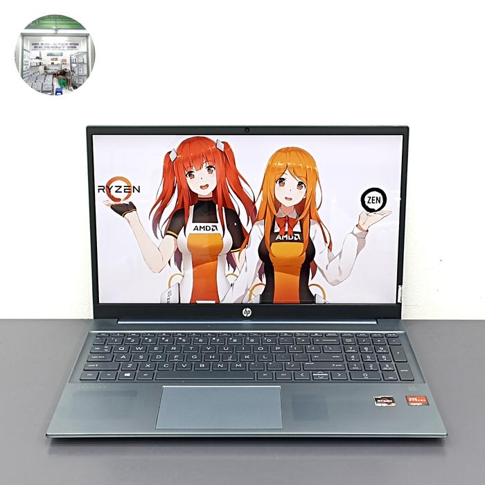 Gambar Laptop HP Pavilion 15-eh0050wm Amd Ryzen 5 4500U ram 8GB SSD 512GB 2nd dari Permata Notebook undefined Tokopedia