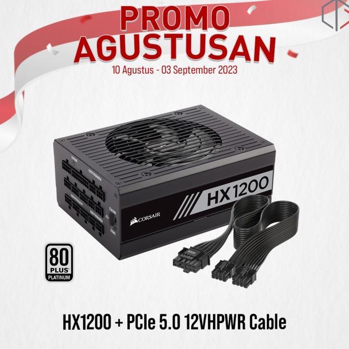 Power Supply 1000w CORSAIR HX1200 1200W 80+ Platinum Fully Modular