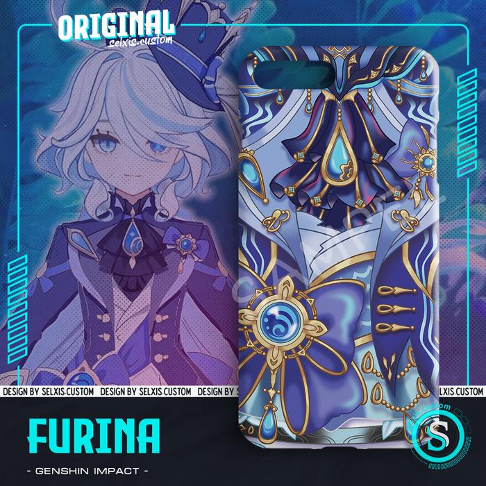Gambar Premium Phone Case Genshin Impact Furina - Variasi 1, 3D (Hardcase) dari selxiscustom undefined Tokopedia