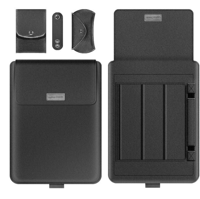 Gambar ASUS ROG FLOW X13 R9 Sleeve Powerpack 4in1 Pouch Leather Tas Laptop - Hitam dari sarungcasinghp undefined Tokopedia