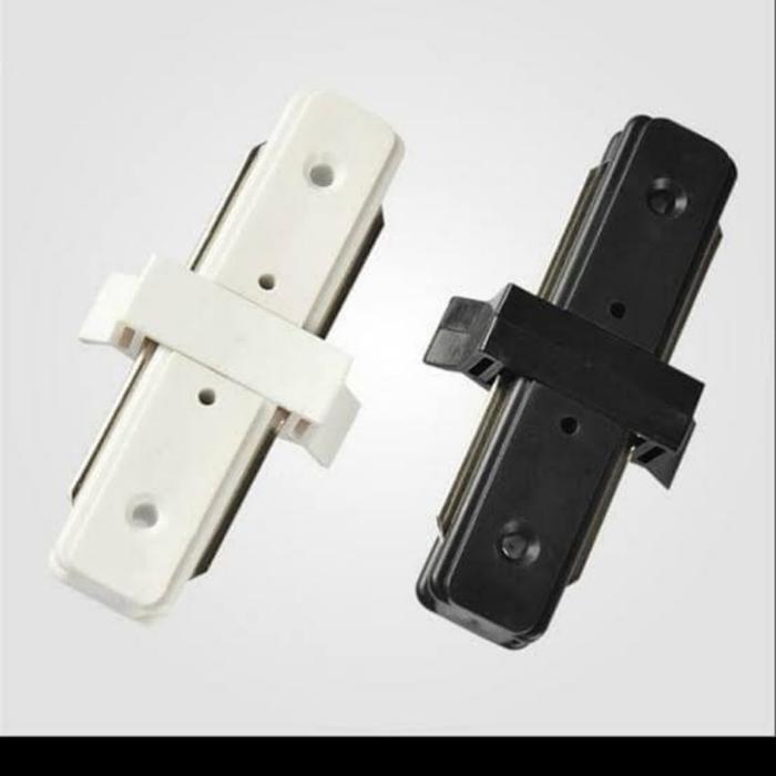 Gambar lampu led spot sorot track trak rel 10 20 30 w tembak lukisan pameran - SAMBUNGAN REL, BODY HITAM dari starlight.electric undefined Tokopedia