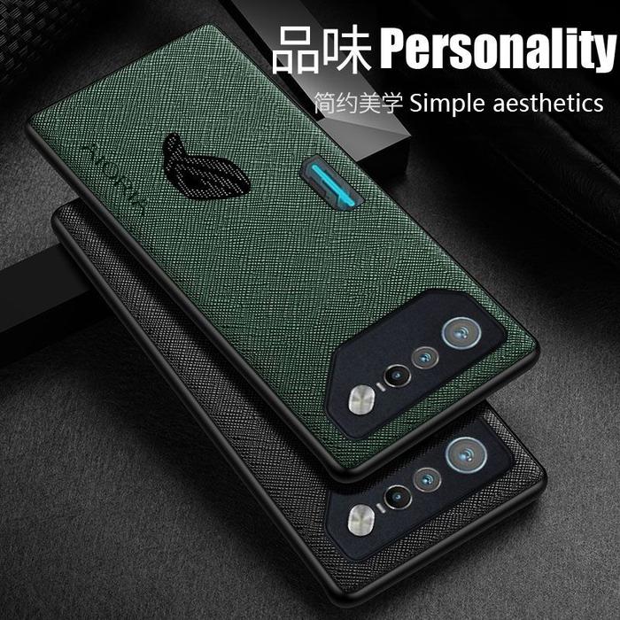 Gambar CASING ASUS ROG PHONE 7 CASE ROG 7 SOFTCASE CANVAS CROSS PATTERN - Hitam, ROG 7 dari TokoMurahCOD undefined Tokopedia