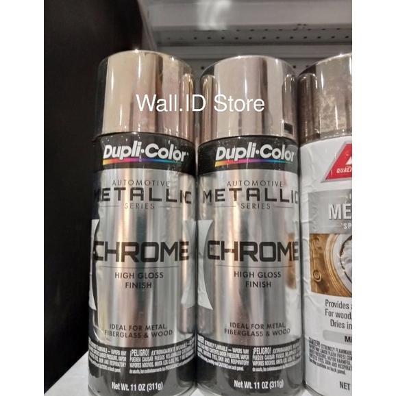 Gambar Cat Semprot Automotive Metallic Paint Chrome - Dupli Color Original dari blantik35 undefined Tokopedia