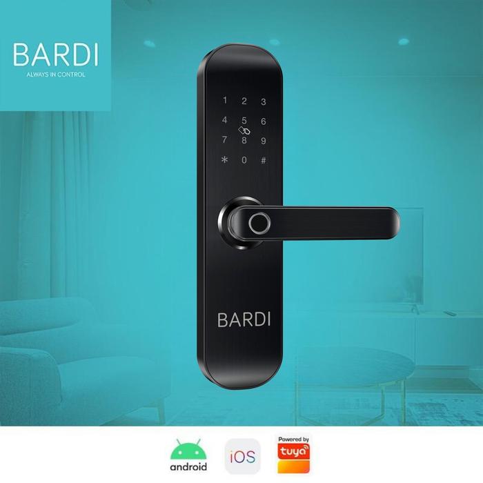 Gambar BARDI Smart Door Lock with Palm Recognition - with Handle dari BARDI Smart Home undefined Tokopedia