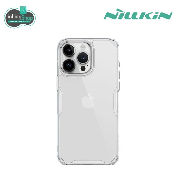 Gambar APPLE IPHONE 15 PRO MAX (6.7) - NILLKIN NATURE TPU PRO CASE - White dari Infinyshopid undefined Tokopedia
