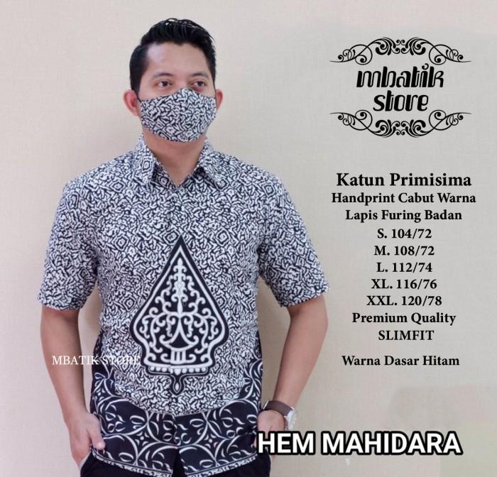 Gambar Mahidara Lawasan kemeja Batik Pria Pendek Full Furing by Mbatik Store - Pendek, L dari Mbatik Collection Store undefined 4 Tokopedia