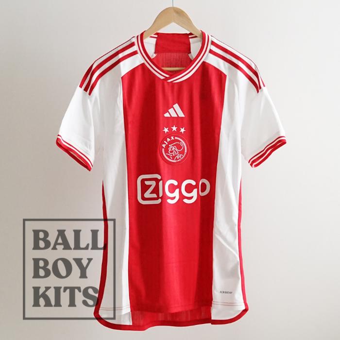 Original Ajax 2023-24 Home Kit Stadium Jersey EREDIVISIE SET, S di Ball  Boy Kits Store Tokopedia