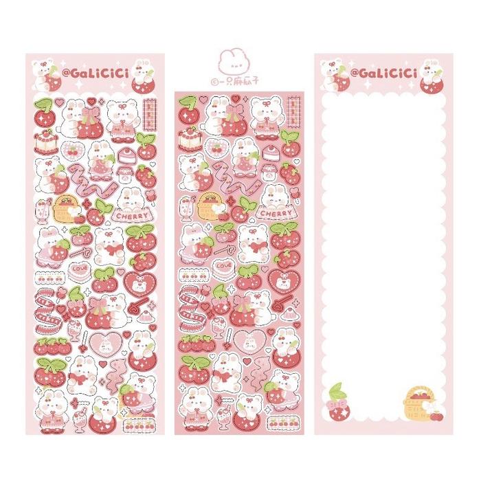 Gambar Sticker Imut Stiker Lucu Bunny Universe Cute Stiker Decorative - A dari boobou undefined Tokopedia