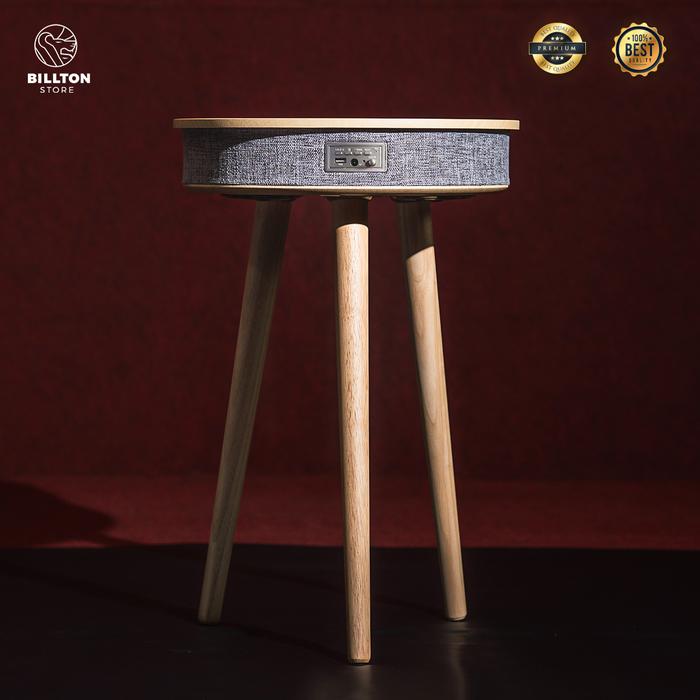 Gambar Smart Coffee Table Meja Speaker Bluetooth Wireless Charging Estetik - Lightwood dari Billtonstore undefined Tokopedia