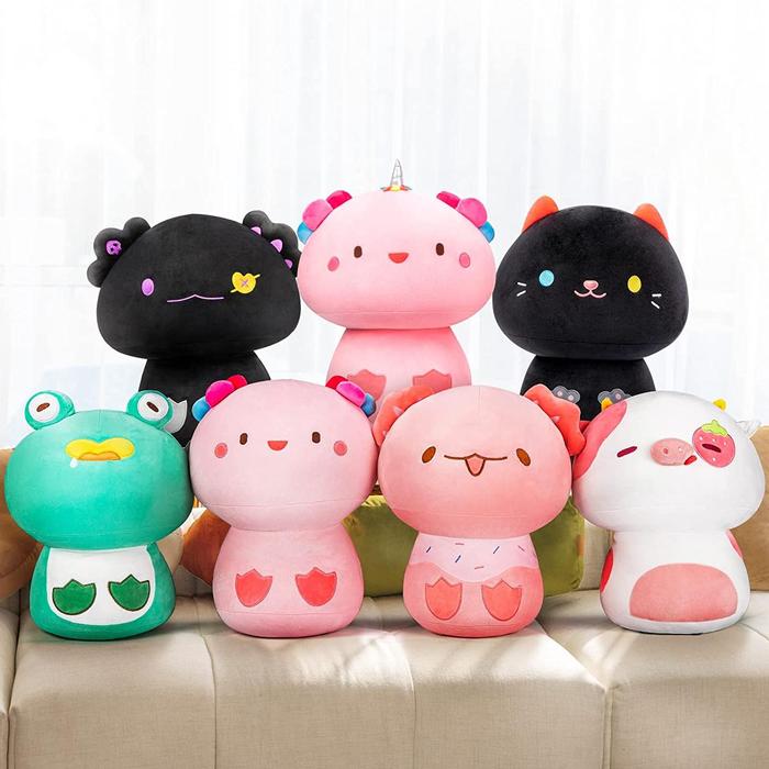 Gambar Mewaii 8Inch Mushroom Pillow Kawaii Plush Toy Stuffed Animals P dari Toys Pasific Mall undefined Tokopedia