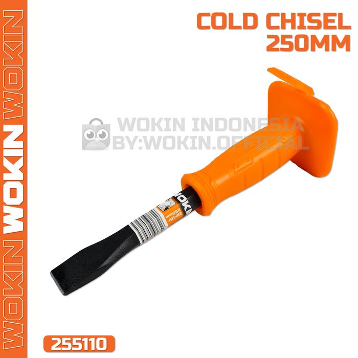 Gambar Cold Chisel / Pahat Batu Beton Pipih Wokin - 250 Mm dari Wokin Indonesia undefined Tokopedia