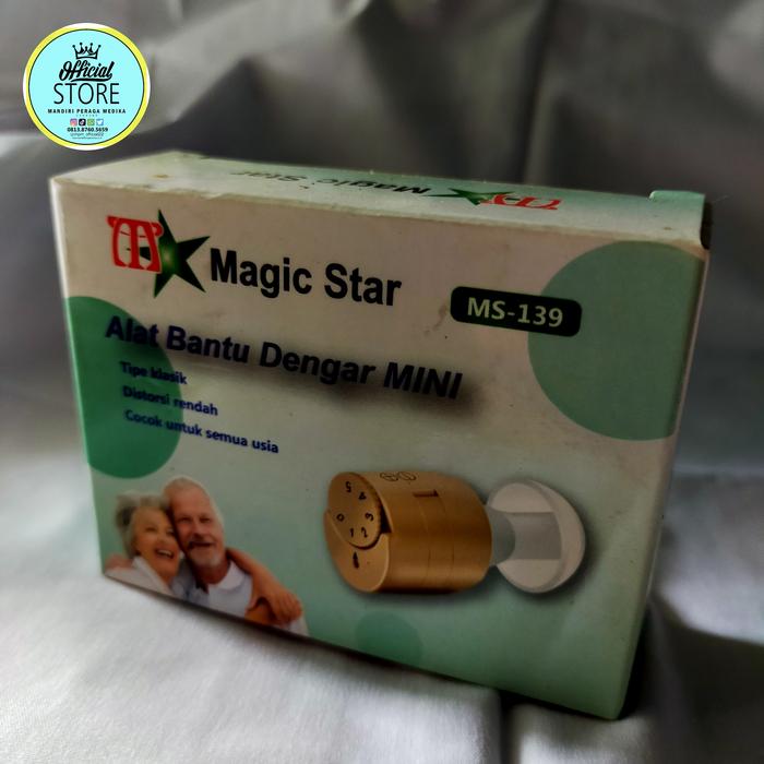 Gambar Alat bantu dengar mini magic star ms-139 dari MANDIRI PERAGA MEDIKA undefined Tokopedia