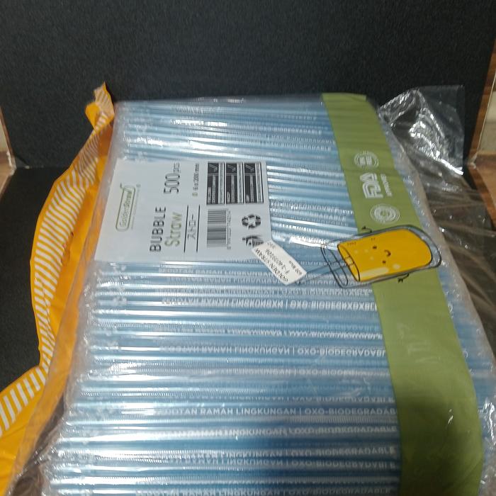 Gambar sedotan runcing warna 6×20mm (@500 pcs) - Biru dari Sari Plastik 2 undefined Tokopedia