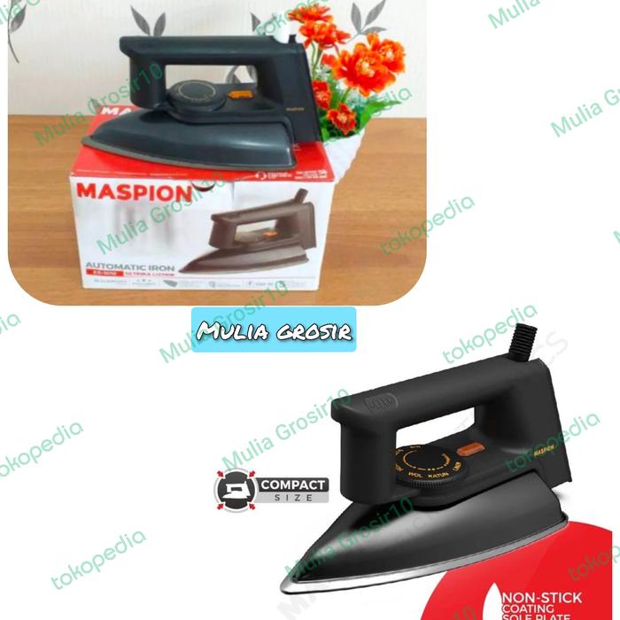 Gambar setrika maspion ex 1010 blackberry - +bubblewarp dari mulia grosir88 undefined Tokopedia