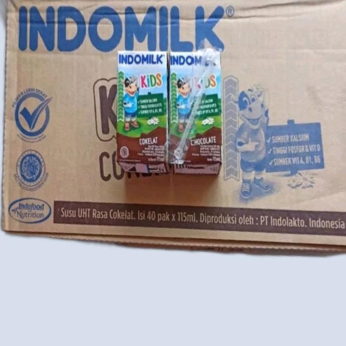 Gambar susu indomilk 115 1 dus - Strawberi dari Tri-patria undefined Tokopedia