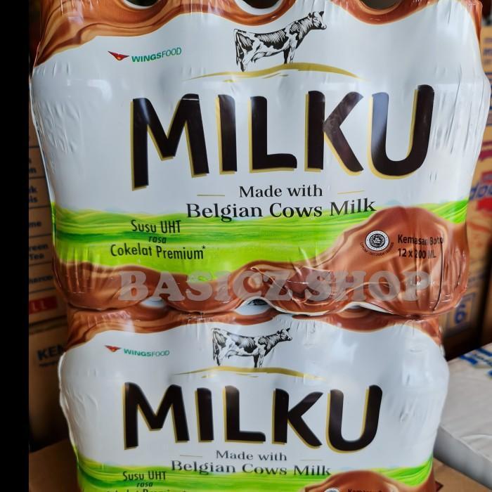 Gambar Susu Uht Milku Rasa Cokelat Premium 200Ml. Termurah!!! Non Cod - Strawberi dari ulfashop_6 undefined Tokopedia