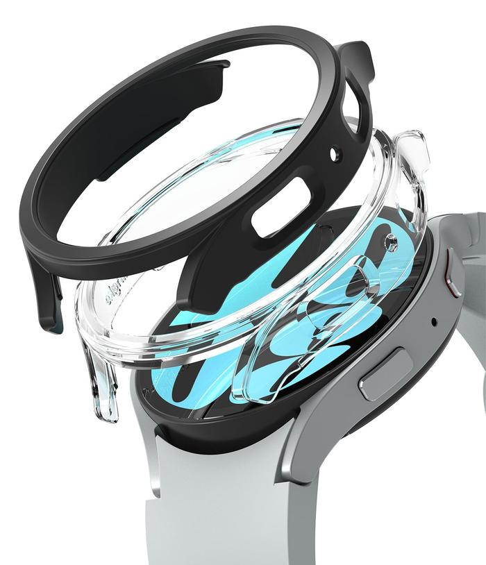 Gambar Case Samsung Galaxy Watch 6 Ringke Slim Hard Thin Casing - Black/Clear, 44mm dari GET-WID Kota Administrasi Jakarta Barat Tokopedia