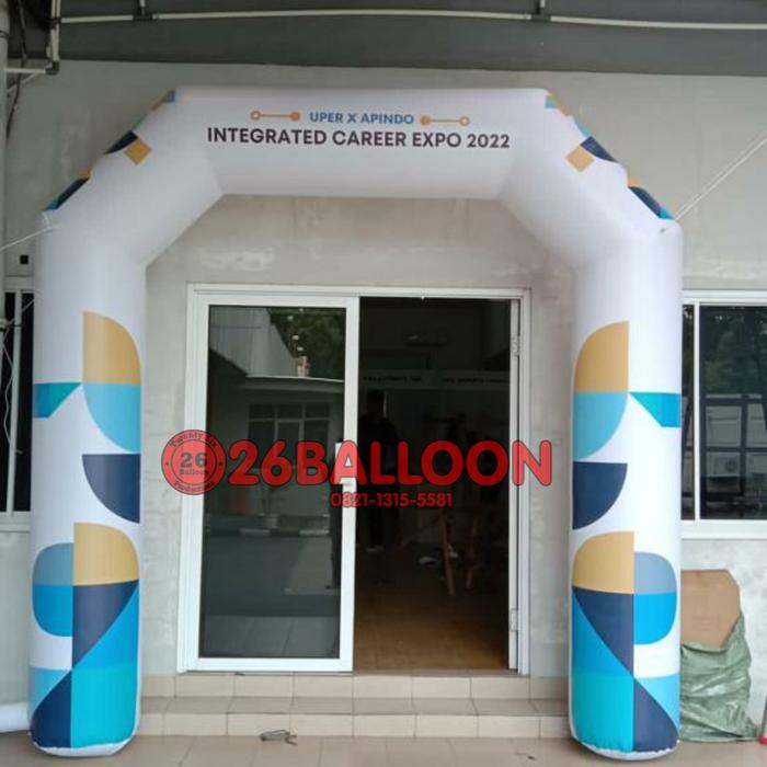 Gambar Balon Gate Start Finish Event Gapura PVC Berbagai Macam Ukuran - PVC 3x3, Non Blower dari 26 Balloons Productions undefined Tokopedia