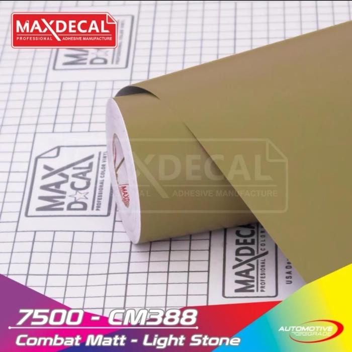 Gambar Sticker Scotlet Maxdecal 7500 CM388 Combat Light Stone - MATT, 45cm x 50cm dari Solution Artistik undefined Tokopedia