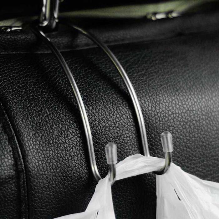Gambar Hook Mobil Holder Gantungan Tas Barang Headrest Jok Car Seat Organizer dari Avelioo undefined Tokopedia