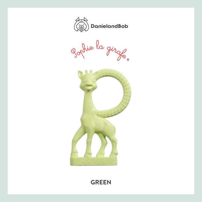 Gambar Sophie La Giraffe Vanilla Teething Ring / Gigitan Bayi / Baby Teether - Green dari Afif Toys undefined Tokopedia