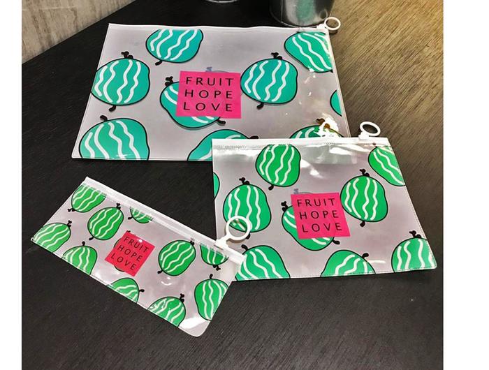 Gambar Size-S Dompet Pouch Serbaguna PVC Tebal Anti Air 7 Motif - Hijau dari Sweetjchome undefined Tokopedia