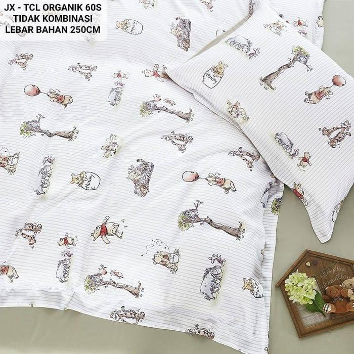 Gambar Sprei Tencel/Sprei Motif Kartun/Sprei motif Winnie The Pooh - 120, 25 dari Bobopulesprei undefined Tokopedia