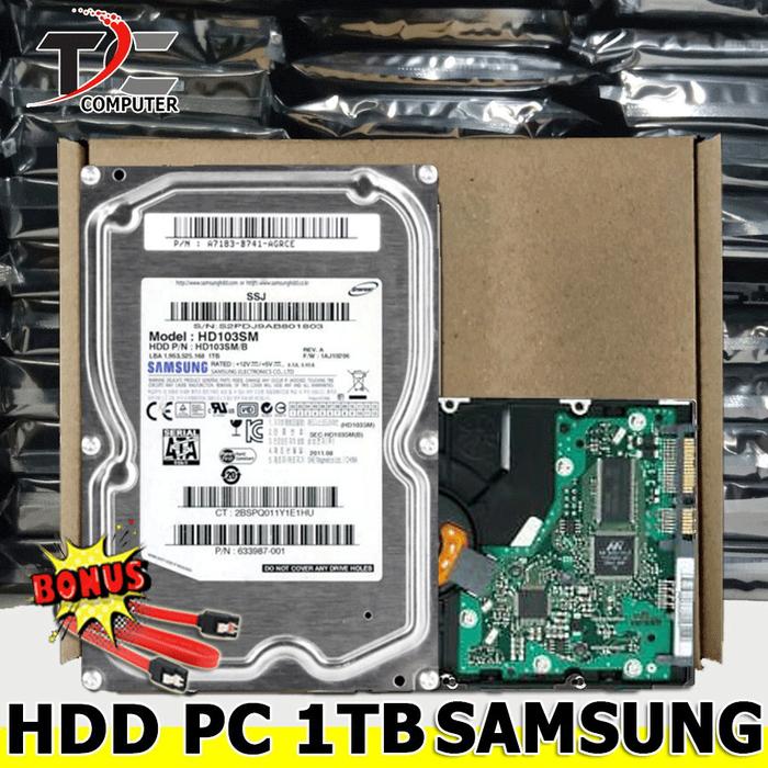 Harddisk Hardisk Internal PC inch 1TB Seagate Video HDD 1TB  SAMSUNG - Technical View