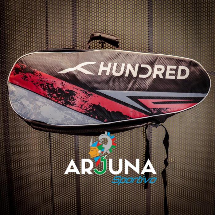 Gambar HUNDRED BAG BADMINTON | 9 IN 1 - HBCC-2M100 | TAS RAKET ORIGINAL - BLACK dari ARJUNA SPORTIVO undefined Tokopedia