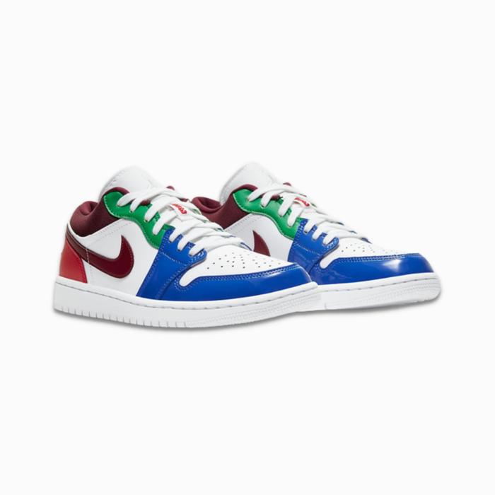 Promo Air Jordan Low Multicolor Patent Womens (Original 100