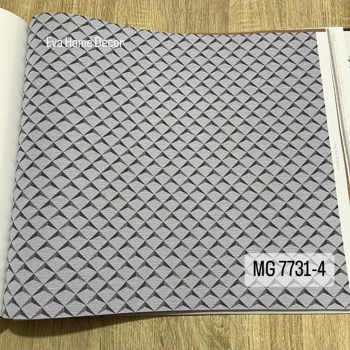 Gambar Wallpaper Premium Vinyl Dinding Motif Piramida Minimalis Roll Besar - MG 7731-4 dari Eva Home Decor 2 undefined Tokopedia