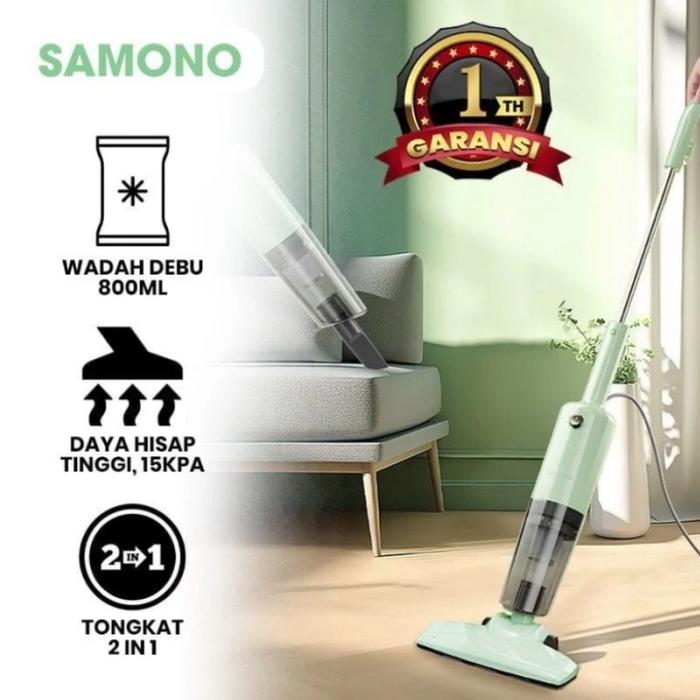 Gambar penghisap/penyedot debu, vacuum cleaner SAMONO SW-VCG 15 dari AMJ SAMARINDA undefined Tokopedia
