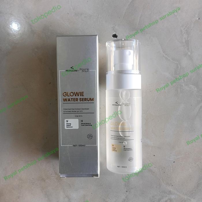 Gambar PETGLOW Glowie water serum nutrisi kulit, bulu juga melembabkan anabul dari ROYAL PET SHOP SURABAYA undefined Tokopedia