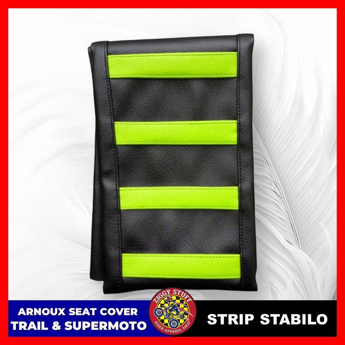 Gambar kulit jok motor klx 150 sarung jok motor crf jok motor cover jok motor - Stabilo dari MotoSoris undefined Tokopedia