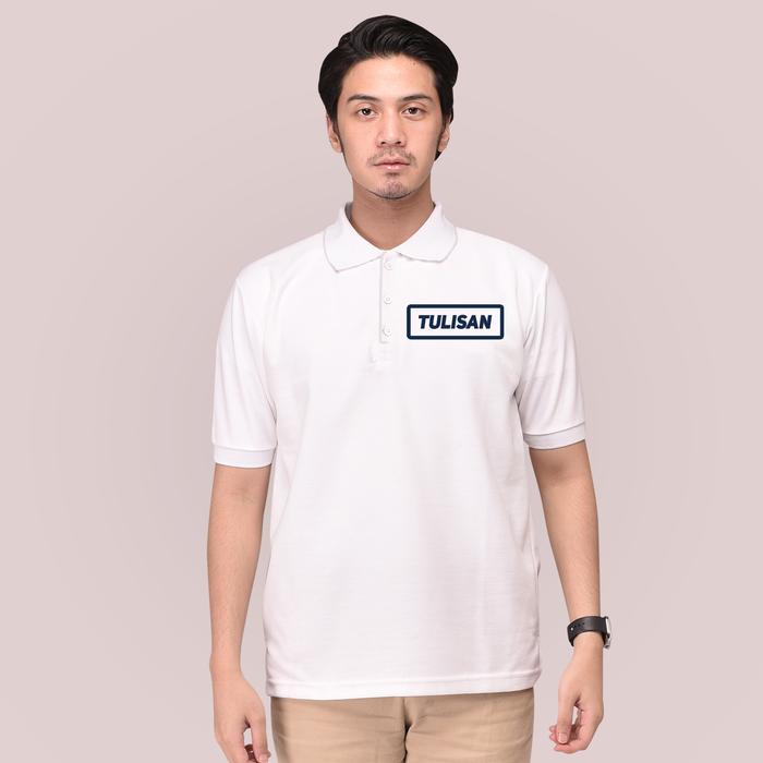 Gambar Kaos Polo Shirt Custom Sablon DTF - CUSTOM2, PENDEK dari gs bordir depok undefined 4 Tokopedia
