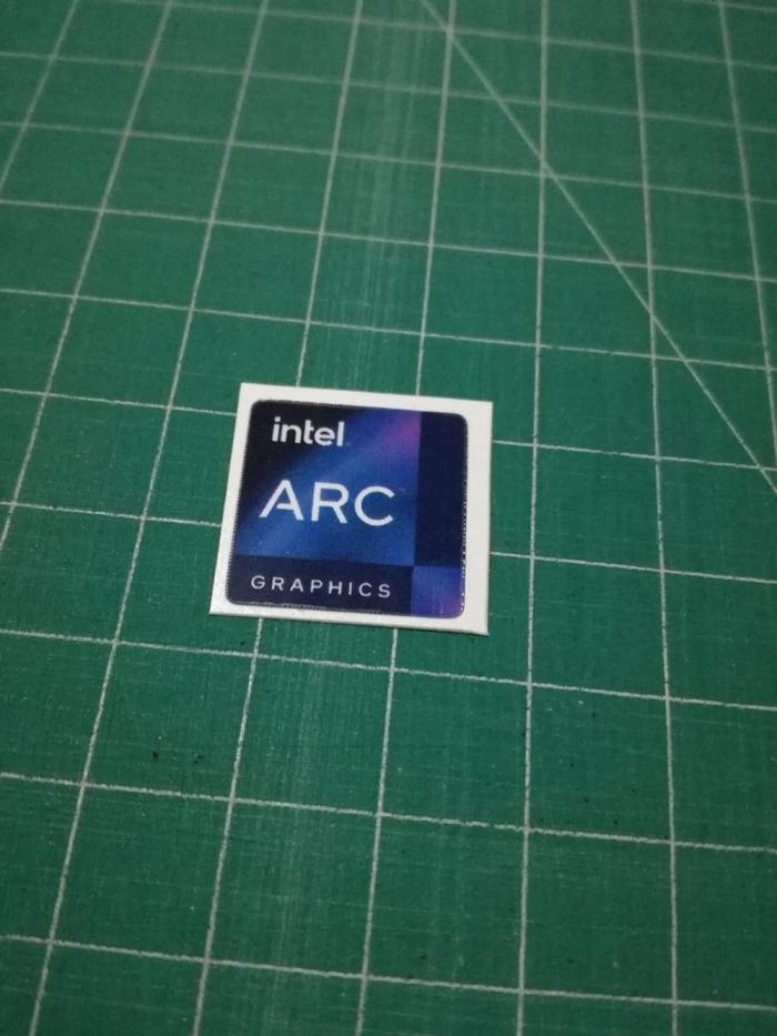 Gambar Stiker Intel Arc Grapichs Series - Arc Grapichs dari Djong Creative undefined Tokopedia