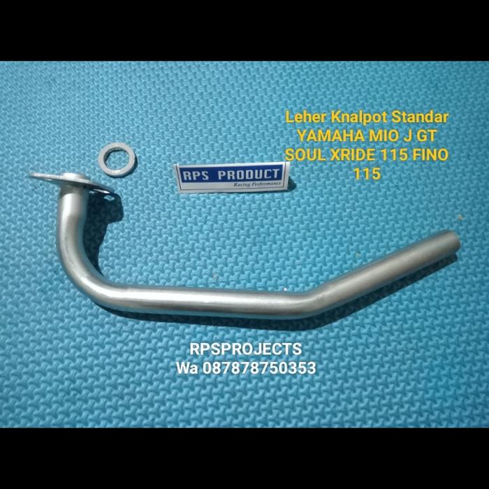 Gambar Leher/header Knalpot standar Mio J,GT,SOUL dan X-Ride dari RPS PRODUCTS undefined Tokopedia