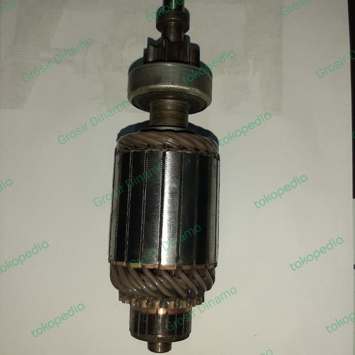 Gambar Armature / Angker Starter Bahan Kijang 5k (copotan) dari Grosir Dinamo undefined Tokopedia