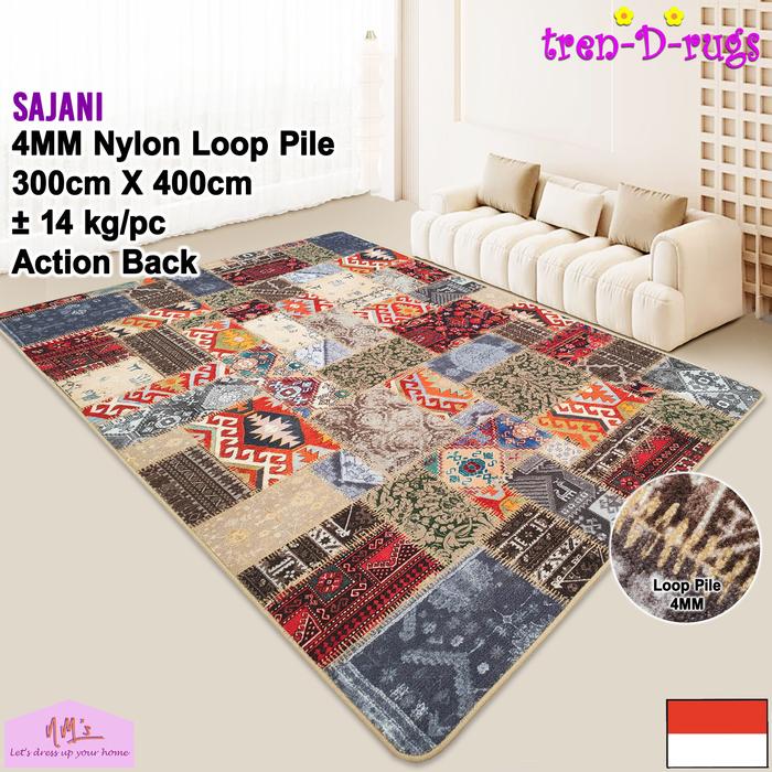 Promo Tren-D-rugs karpet jumbo motif turki klasik permadani bulu ...