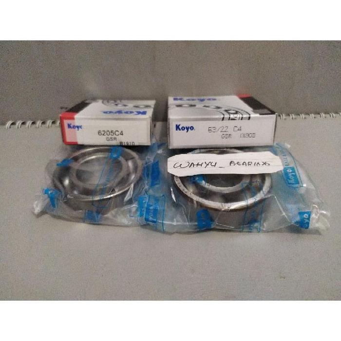 Jual Bearing 6205 C4 + 63/22 C4 KOYO Set Kruk As Ninja R RR ZX SS 150cc ...