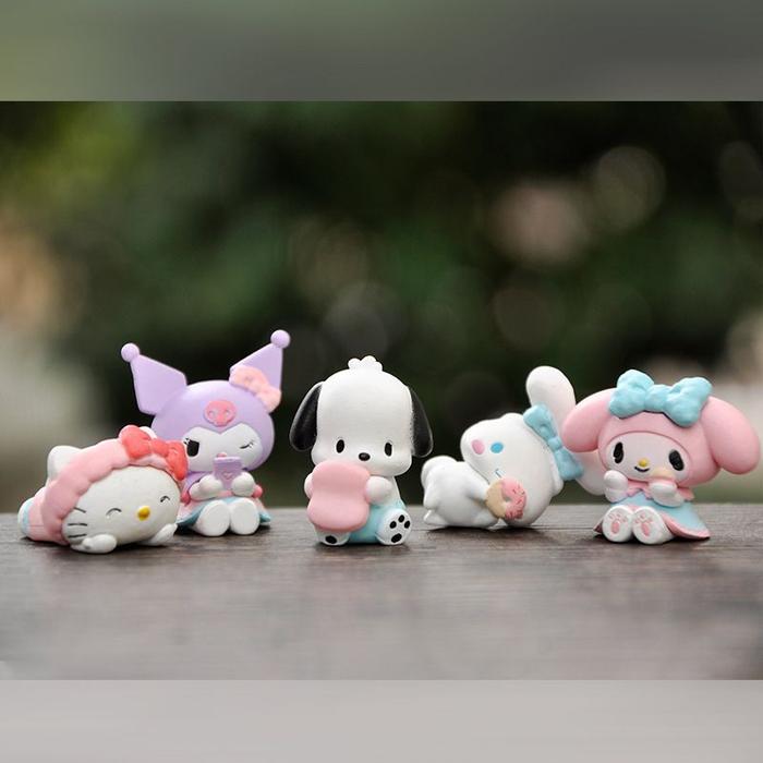 Gambar Mainan Hello Kitty Kuromi Cinnamoroll Sanrio / Figure Sanrio Character - Sanrio 5-C dari Waroeng Figure undefined Tokopedia