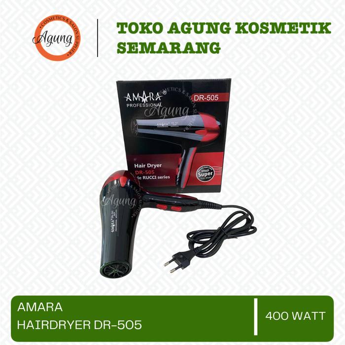 Gambar AMARA / De Rucci Hair Dryer DR SERIES / Hair Dryer Salon - DR-505 dari TokoAgungKosmetik undefined Tokopedia