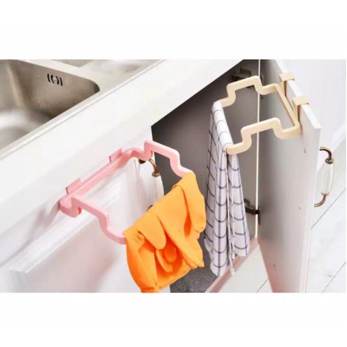 Gambar Gantungan Kantong Kresek Plastik Tempat Sampah Hanger Lap Handuk Serbet Bracket Garbage Bag Holder - RANDOM dari SikurakuraToko undefined Tokopedia