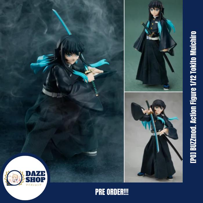Gambar [PO] BUZZmod. Action Figure 1/12 Tokito Muichiro - Kimetsu no Yaiba - DP600K dari Daze Shop02 undefined Tokopedia