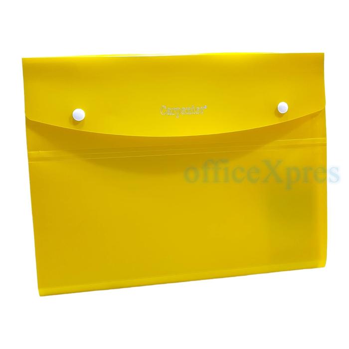 Gambar Expanding File A4 / Map Sekat / Map Kancing Expanding 9165 / Map File - Kuning dari officeXpres undefined Tokopedia