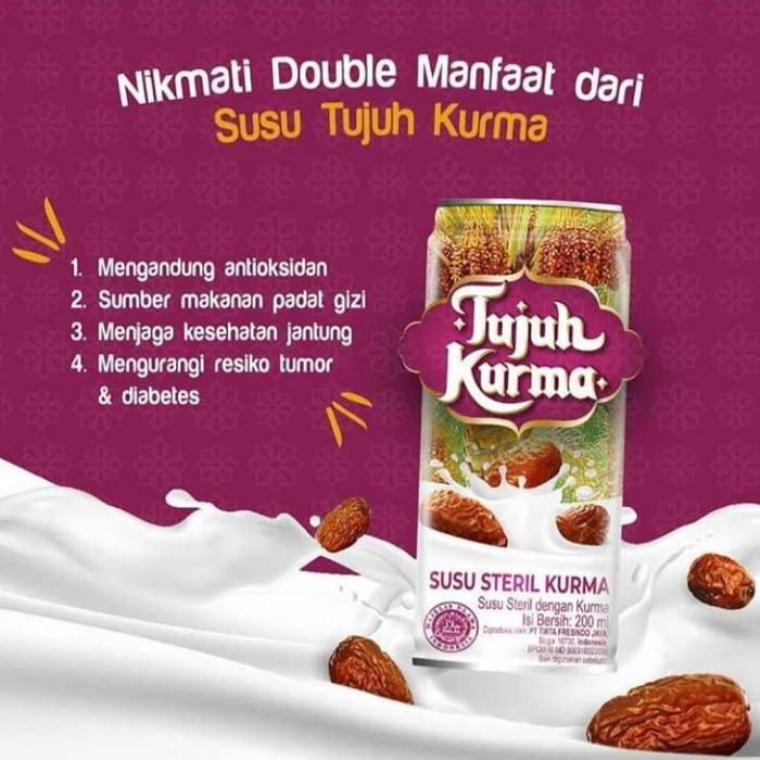 Gambar Susu Tujuh Kurma Mayora Susu 7 Kurma. 7 Botol dari adaajaa88 undefined Tokopedia