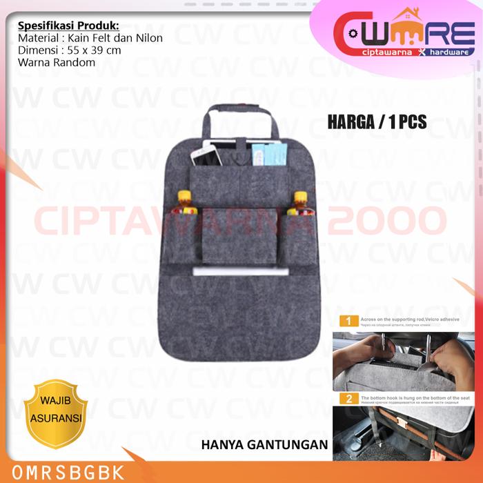 Gambar Car Seat Organizer Barang Gantungan Tas Belakang Kursi Jok Mobil - BDB - TIPE 2 dari Ciptawarna2000 Home Living undefined Tokopedia