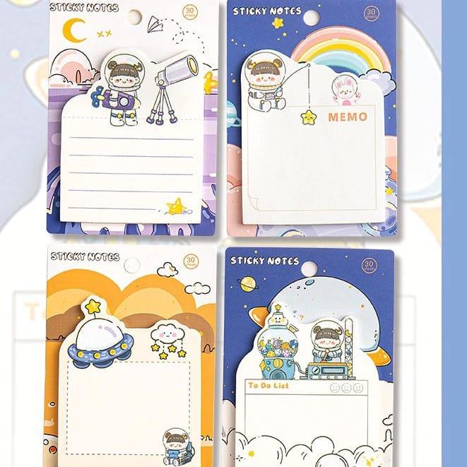 Gambar HM33 Sticky Notes Penanda Buku Sticky Note Motif Kartun Lucu - Sticky Biru dari Auto Trader undefined Tokopedia